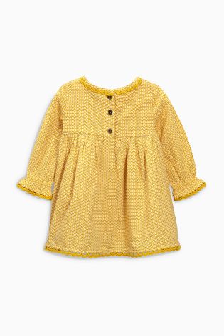 Ochre Character Embellished Dress (3mths-6yrs)